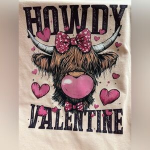 NEW Howdy Valentine Graphic Tee